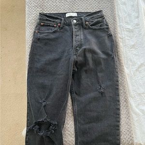 Abercrombie Dad Jeans - Black NWOT
